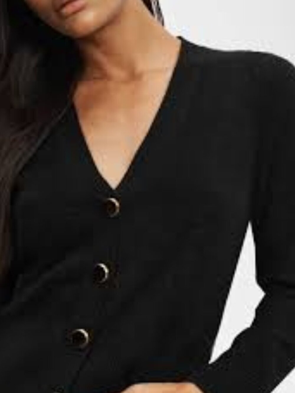 ⭐️ 5 for 20$! ⭐️Le Chateau Black Button Top